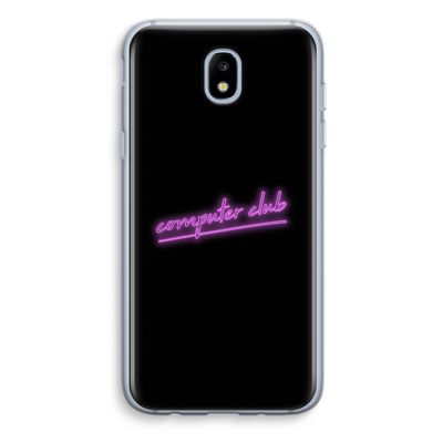 Vice Black: Samsung Galaxy J5 (2017) Transparant Hoesje