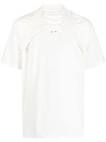 HELIOT EMIL t-shirt en coton à logo imprimé - Blanc