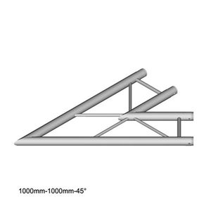 Duratruss DT 32 C19H-L45 Horizontale laddertruss hoek 45