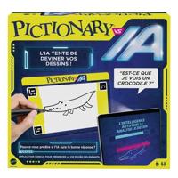PICTIONARY VS AI Familiespel Pictionary Vs Kunstmatige Intelligentie - voor kinderen en volwassenen - 2 tot 4 spelers MATTEL GAMES HYH76