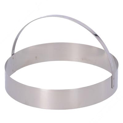 Roestvrij staal Piadina en Calzone Snijder. Wat. Diameter 22 cm