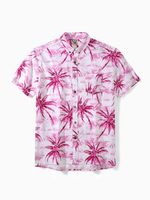 Hardaddy® Cotton Palm Tree Oxford Shirt