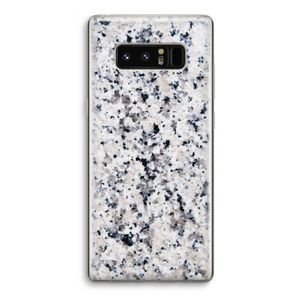 Gespikkelde marmer: Samsung Galaxy Note 8 Transparant Hoesje