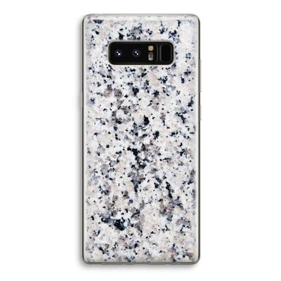 Gespikkelde marmer: Samsung Galaxy Note 8 Transparant Hoesje