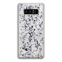 Gespikkelde marmer: Samsung Galaxy Note 8 Transparant Hoesje