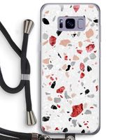 Terrazzo N°12: Samsung Galaxy S8 Transparant Hoesje met koord