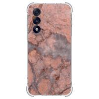 TPU Telefoonhoesje OnePlus Nord 5 - Marmer Oranje schokabsorberende backcover