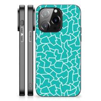 iPhone 14 Pro Leuk Telefoonhoesje Cracks Blue