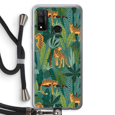 Luipaard 2: Huawei P Smart (2020) Transparant Hoesje met koord
