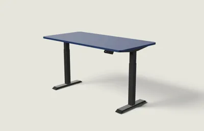 Desktronic HomeOne bureau Zwart / Diepblauw / 160x80 cm