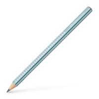 Faber Castell Potlood Jumbo Grip - Sparkle ocean metallic
