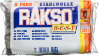Meister rakso staalwol 0 (fijn) (8 stuks) - cox980922