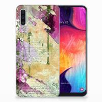 Smartphone hoesje Samsung Galaxy A50 Letter Painting