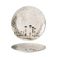 Rinart Dinerbord - Remnant - Porselein - 27 cm - set van 6