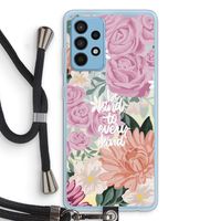 Kindness matters: Samsung Galaxy A52 Transparant Hoesje met koord