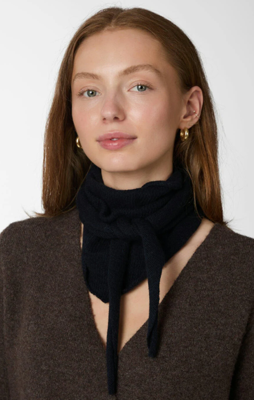 Neo Noir Sjaaltje Misty Knit | Navy