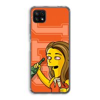 Jamie Lee Simpson: Samsung Galaxy A22 5G Transparant Hoesje