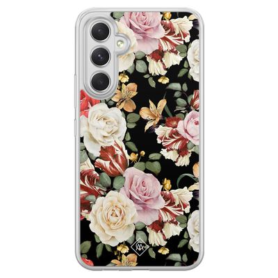 Samsung Galaxy A54 hybride hoesje - Flowerpower