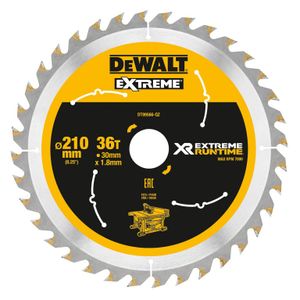 DeWalt Accessoires DT99566 XR Cirkelzaagblad 210x30mm 36 tands - DT99566-QZ