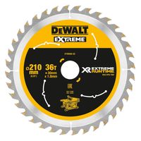 DeWalt Accessoires DT99566 XR Cirkelzaagblad 210x30mm 36 tands - DT99566-QZ - thumbnail