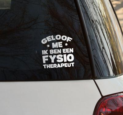 ik ben fysiotherapeut