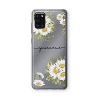 Daisies: Samsung Galaxy A31 Transparant Hoesje