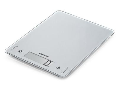 Soehnle KWD Page Comfort 300 Slim Keukenweegschaal Digitaal Weegbereik (max.)=10 kg Zilver-grijs 220 x 170 x 9.9