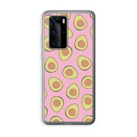 Dancing avocados: Huawei P40 Pro Transparant Hoesje