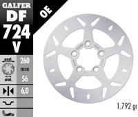 GALFER remschijf "df724 rotor df724 type v rigid
