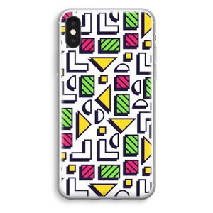 8-bit N°4: iPhone XS Transparant Hoesje