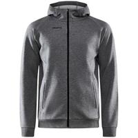 Craft Core Soul zip vrijetijdsvest (met capuchon) donkergrijs heren