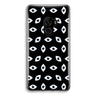 Eyes pattern: Xiaomi Mi Mix 2 Transparant Hoesje