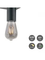Besselink licht D930030-21 spotje Zwart E27 LED - thumbnail