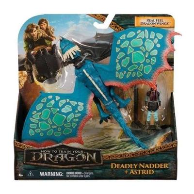 SPIN MASTER PACK DRAGON AND VIKING 25 CM STORM Draken Film