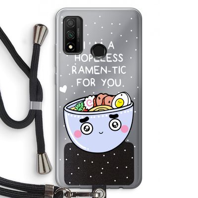 I'm A Hopeless Ramen-Tic For You: Huawei P Smart (2020) Transparant Hoesje met koord