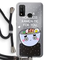 I'm A Hopeless Ramen-Tic For You: Huawei P Smart (2020) Transparant Hoesje met koord