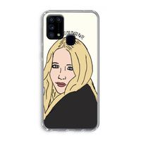 Mary Kate: Samsung Galaxy M31 Transparant Hoesje