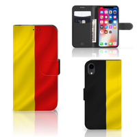 Apple iPhone Xr Bookstyle Case Belgische Vlag - thumbnail