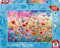 Puzzel - SCHMIDT SPIELE - Klaproosweide - 1000 stukjes - Vanaf 12 jaar