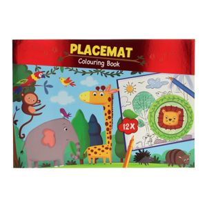 Wins Holland Placemat kleurboek - jungle