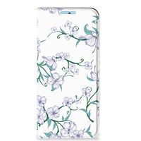 Xiaomi Redmi Note 11/11S Uniek Smart Cover Blossom White - thumbnail