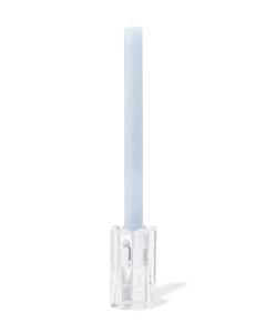HEMA Kandelaar S Glas Ribbel Transparant (transparant)