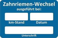 EICHNER klantenservice sticker sticker timing belt customer service sticker