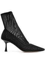 Studio Amelia bottines en maille 90 mm - Noir - thumbnail