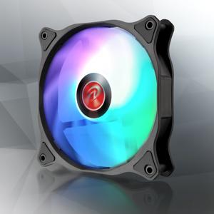 RAIJINTEK 0R40B00191 koelsysteem voor computers Moederbord, Processor Ventilator 12 cm Zwart, Wit 1 stuk(s)