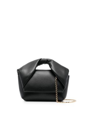 JW Anderson mini sac à bandoulière Twister - Noir