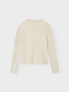 Name it zomer top meisjes - grijs - Nkfraria