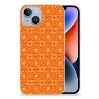 Apple iPhone 14 TPU bumper Batik Oranje - thumbnail