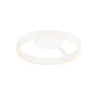 SLV Strakke plafondlampOne 40 wit Ø 40cm - 1008546