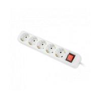 Stopcontactenstrip 5 Tomas Schuko Lanberg 2500 W 3 m Wit (3 m)